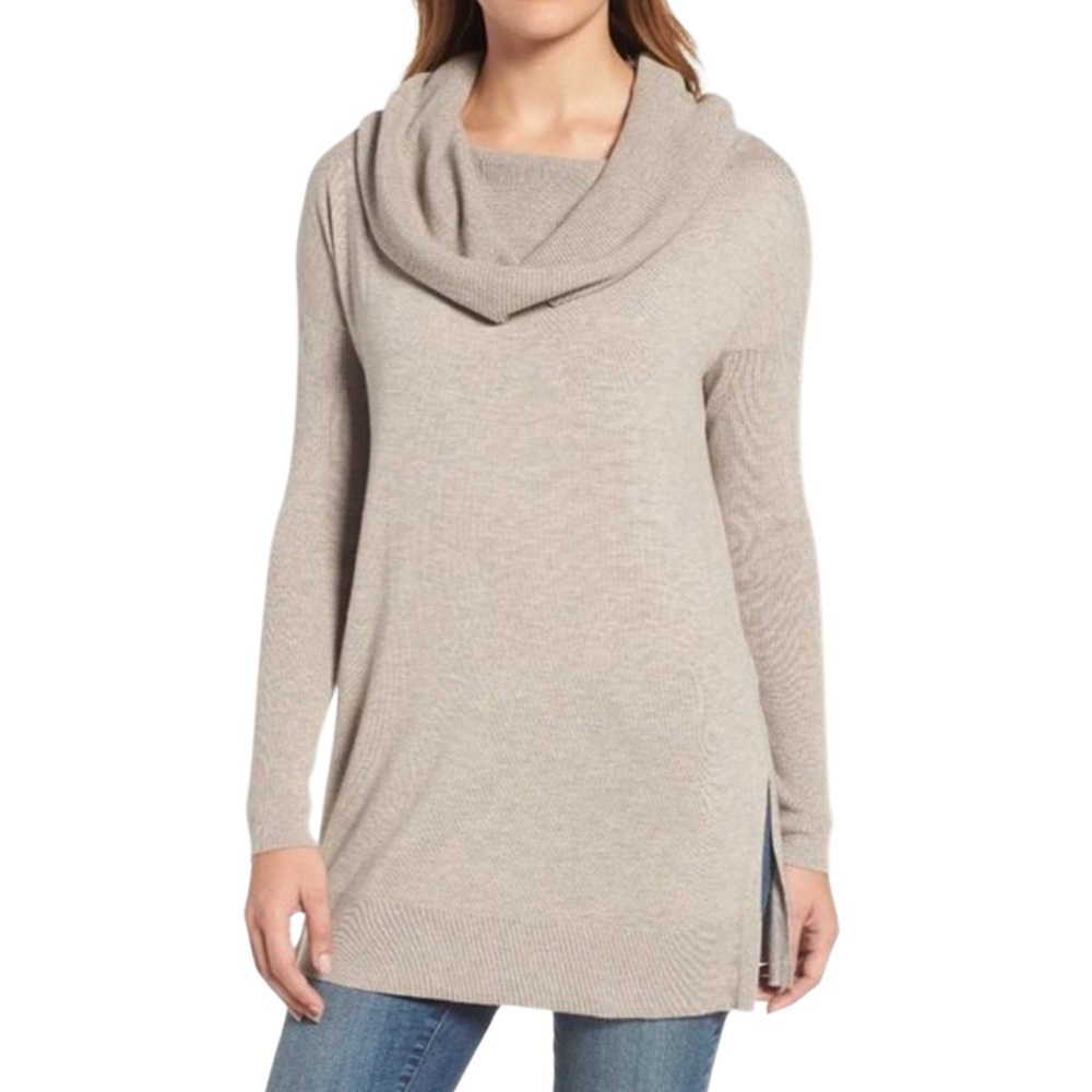 ANTHROPOLOGIE‎ RUBY MOON Off-Shoulder Shrug Sweater Tunic - Picture 3 of 14
